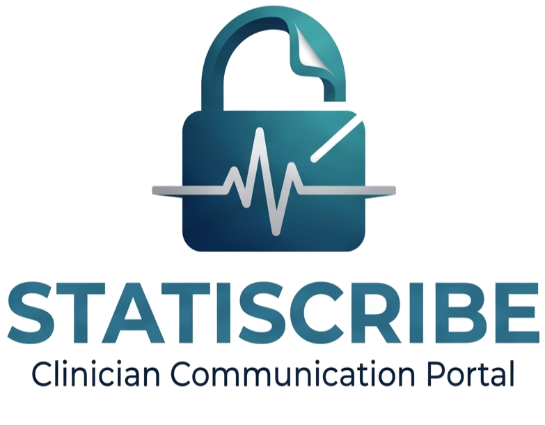 Statiscribe — Clinician Communication Portal
